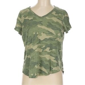 Old Navy Green Camo Short Sleeve Tee